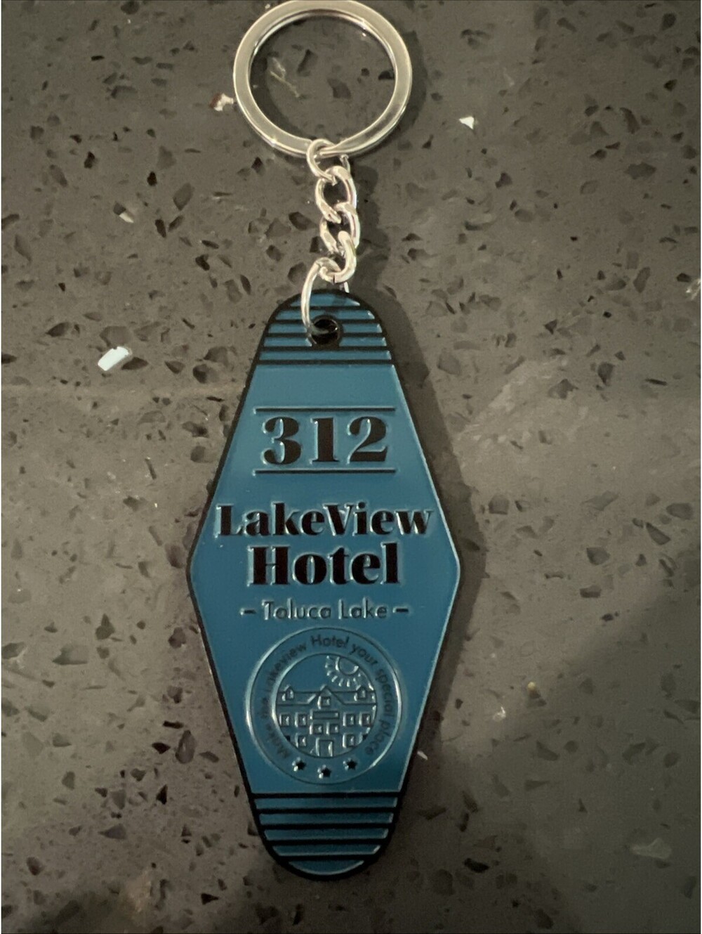 Silent Hill Lakeview Hotel Keyring Official Konami Collectible Keychain